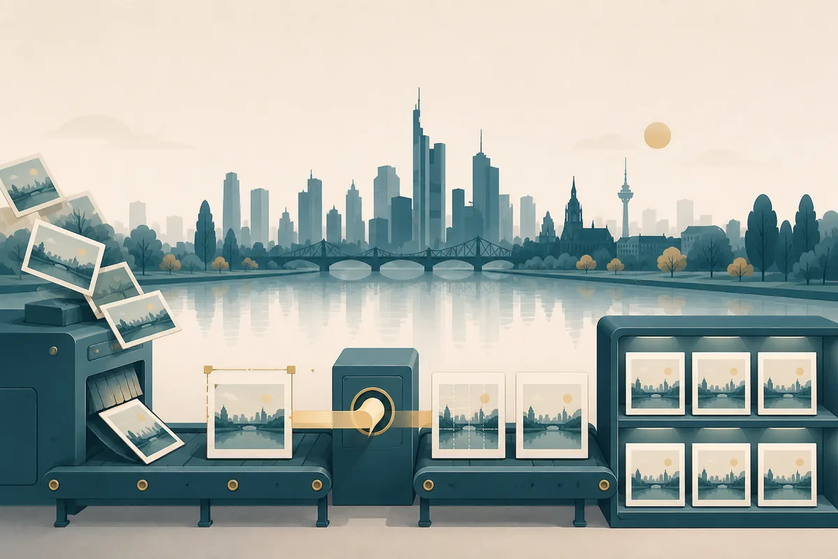 Illustration zur Leistung Wasserzeichen in Bilder einfügen