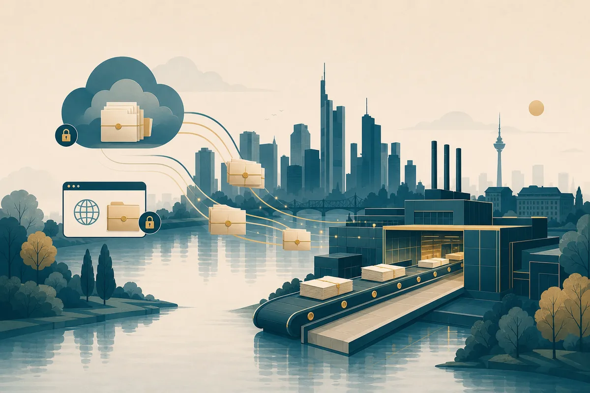 Illustration zur Leistung Dateien automatisch per URL abholen